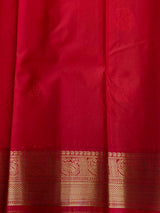 Yellow and Magenta kanchipuram silk saree- PSSR262
