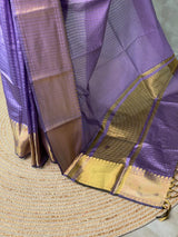 Lavender banarasi silksaree - RUK2D1