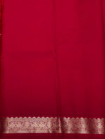 Peacock blue and Magenta kanchipuram silk saree- PSSR274