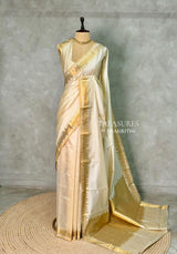 Semi Tussar Saree- ONAM26F