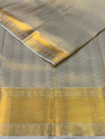 Sandal Bridal kanchipuram silk saree- PBRIDE6