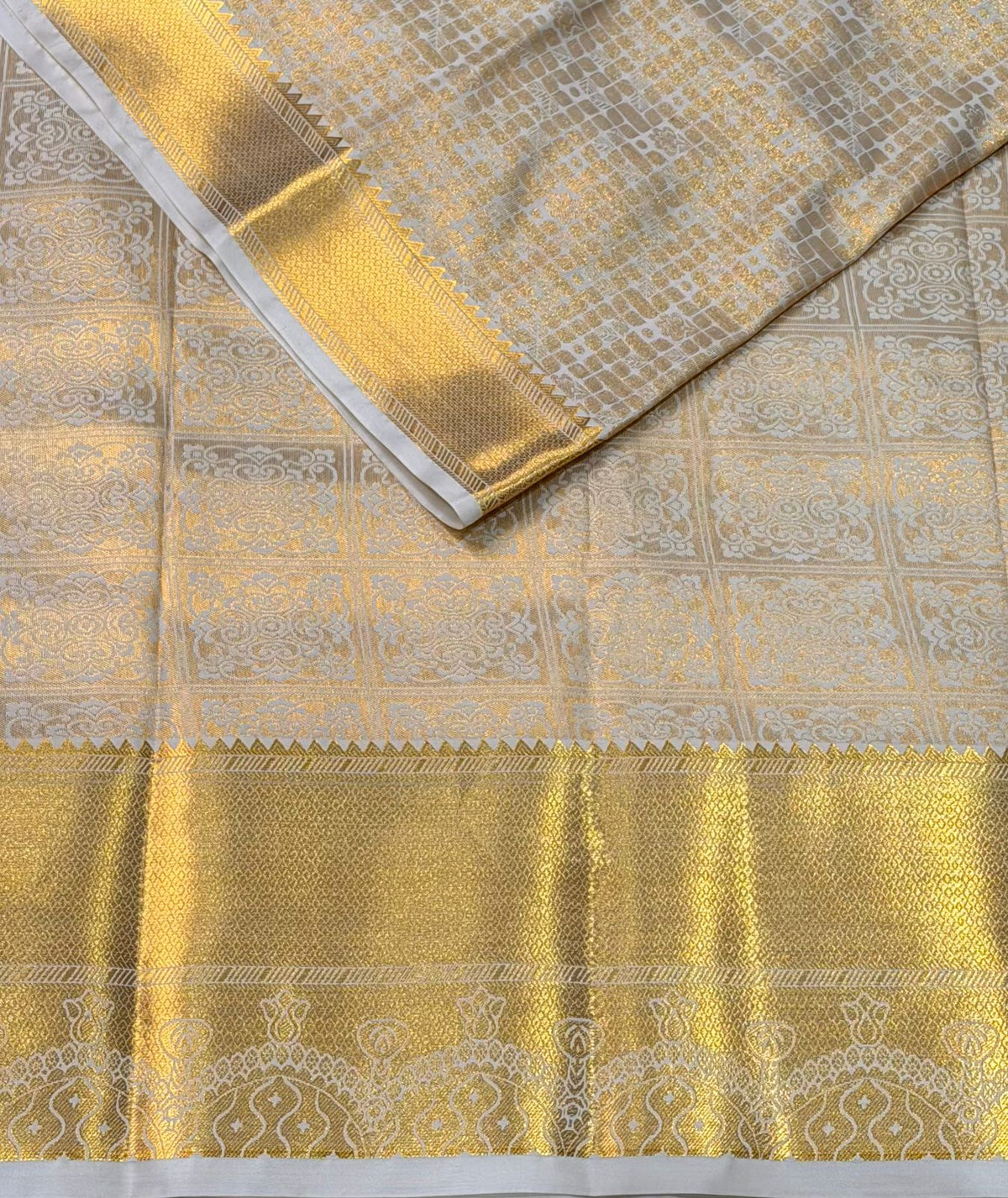Sandal Bridal kanchipuram silk saree- PBRIDE8