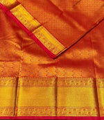 Red Bridal kanchipuram silk saree- PBRIDE10