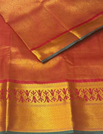 Maroon Bridal kanchipuram silk saree- PBRIDE19