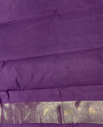 Black and Lavender silk saree - PDL2D