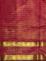 Rani Pink Semi Banarasi saree - MRN1E