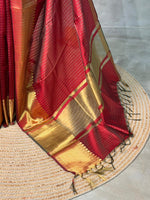 Maroon banarasi silksaree - RUK2Jj