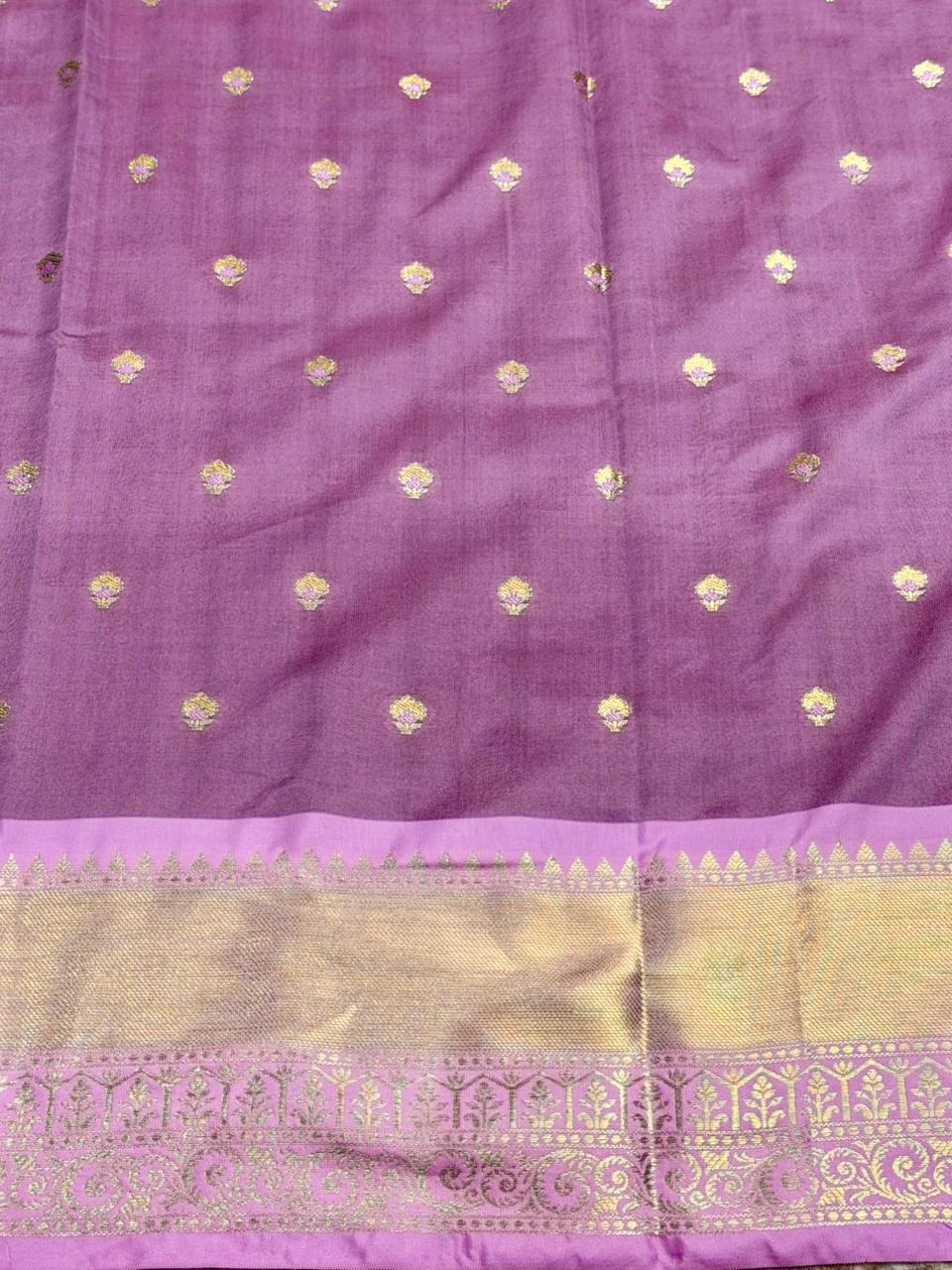 Maroon and Pink silk saree -PIH58