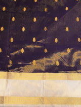 Purple silk saree -PIH50