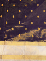 Purple silk saree -PIH50