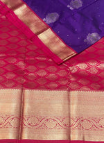 Violet and Rani Pink kanchipuram silk saree- PSSR298