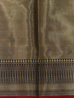 Brown Banarasi silk saree -PIH64