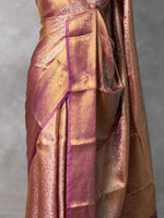 Purple Tissue Banarasi silk saree -PIH66