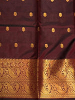 Tri colour Banarasi silk saree -PIH63