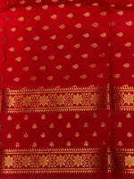 Red Banarasi silk saree -PIH60A