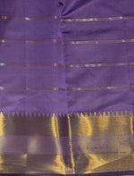 Lavender semi Banarasi silk saree -RUK44C