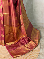 Maroon Banarasi silk saree -PIH71