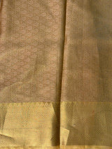 Gold and Black Banarasi silk saree - GAL2