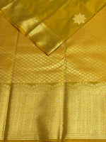 Olive Green kanchipuram silk saree- PSSR324