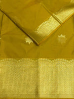Olive Green kanchipuram silk saree- PSSR324