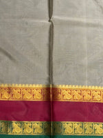 Grey Banarasi silk saree - PIH75