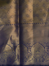 Violet Banarasi silk saree - GAL4E