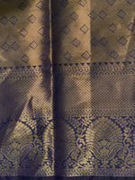 Violet Banarasi silk saree - GAL4E