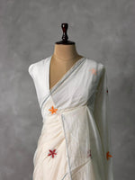 Offwhite Silk kotta saree saree- PBR8D