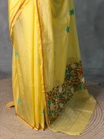 Yellow Silk kotta saree saree- PBR8E