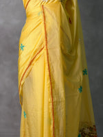 Yellow Silk kotta saree saree- PBR8E
