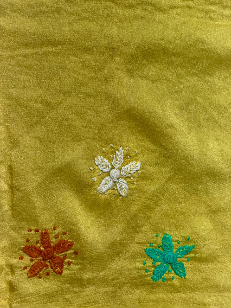 Yellow Silk kotta saree saree- PBR8E