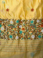 Yellow Silk kotta saree saree- PBR8E