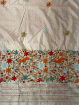 Off white Silk kotta saree saree- PBR8F