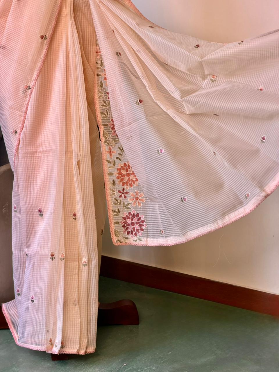 Peach kotta saree saree- PBR8B