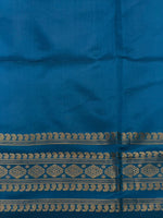 Dark and Light Blue Banarasi silk saree -MPS44B