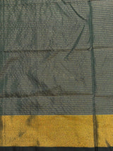 Off white and Green chanderi silk saree - ONAMP2