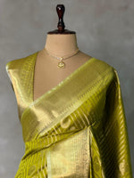 Green banarasi silksaree -LZ8H