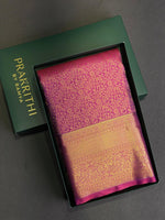 Magenta Kanchipuram saree- PBRIDE40