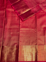 Rani Pink Kanchipuram saree- PBRIDE40A