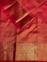 Pinkish Red Kanchipuram saree- PBRIDE40C