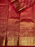 Maroon Kanchipuram saree- PBRIDE41A