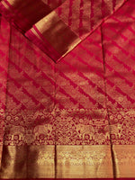 Maroon Kanchipuram saree- PBRIDE41A