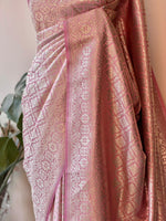 Pink Bridal banarasi silksaree -PBR9