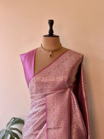 Pink Bridal banarasi silksaree -PBR9A