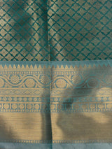 Blue banarasi silksaree -LZ8M
