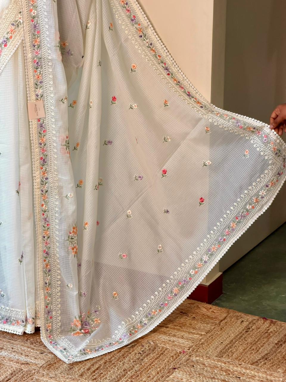 Off white silk Kotta sareesaree -PBR10