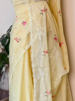 Yellow silk Kotta sareesaree -PBR10E