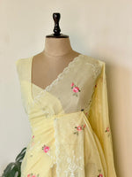Yellow silk Kotta sareesaree -PBR10E