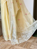 Yellow silk Kotta sareesaree -PBR10E
