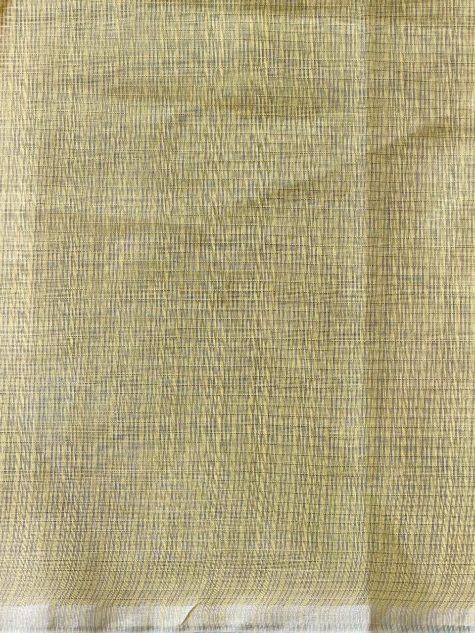 Yellow silk Kotta sareesaree -PBR10E
